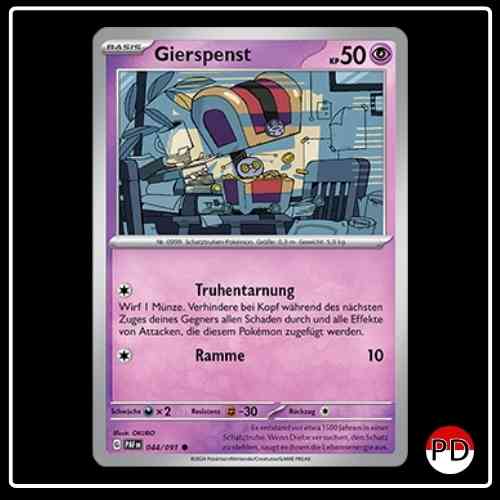 Gierspenst 044/091 Pokemon Paldeas Schicksale