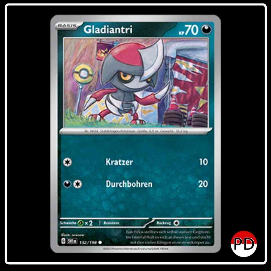 Gladiantri 132/198 Pokemon