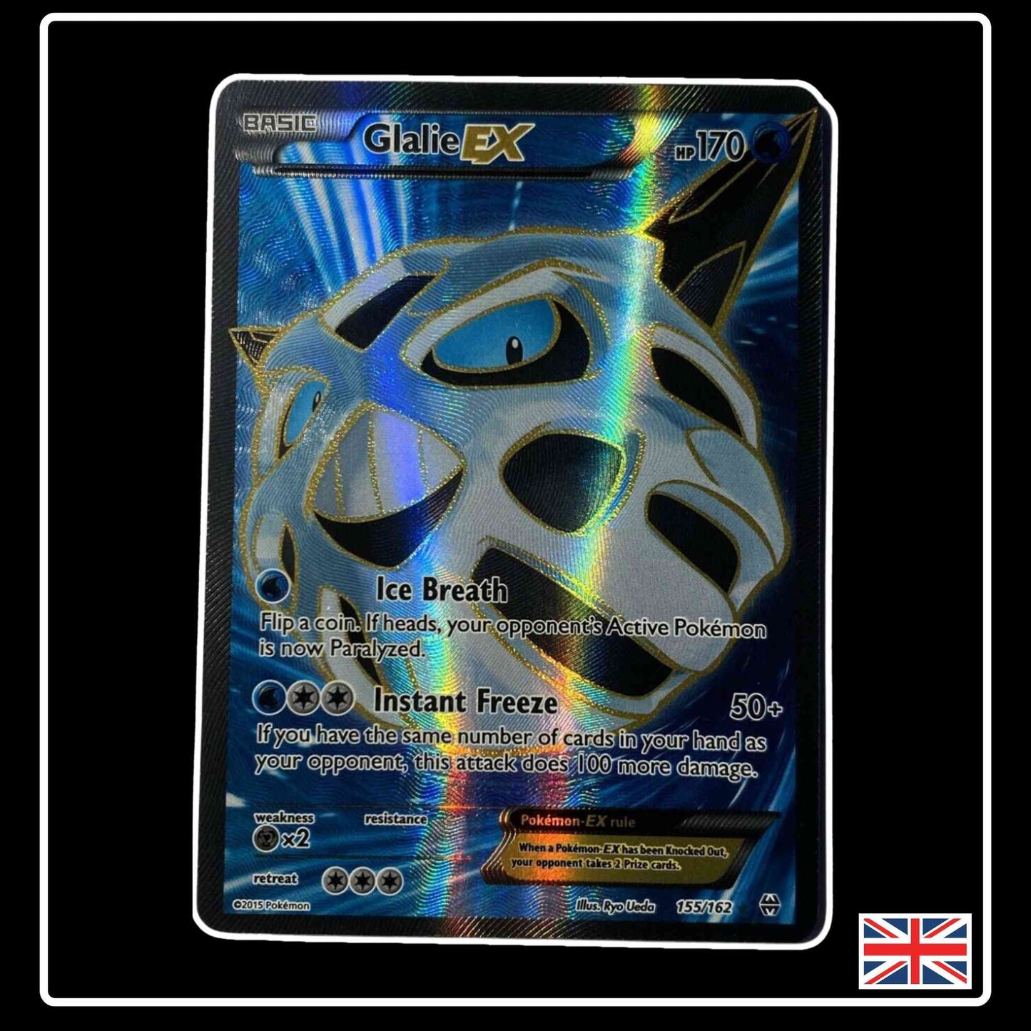 Glalie EX 155/162 Pokemon TURBOtart