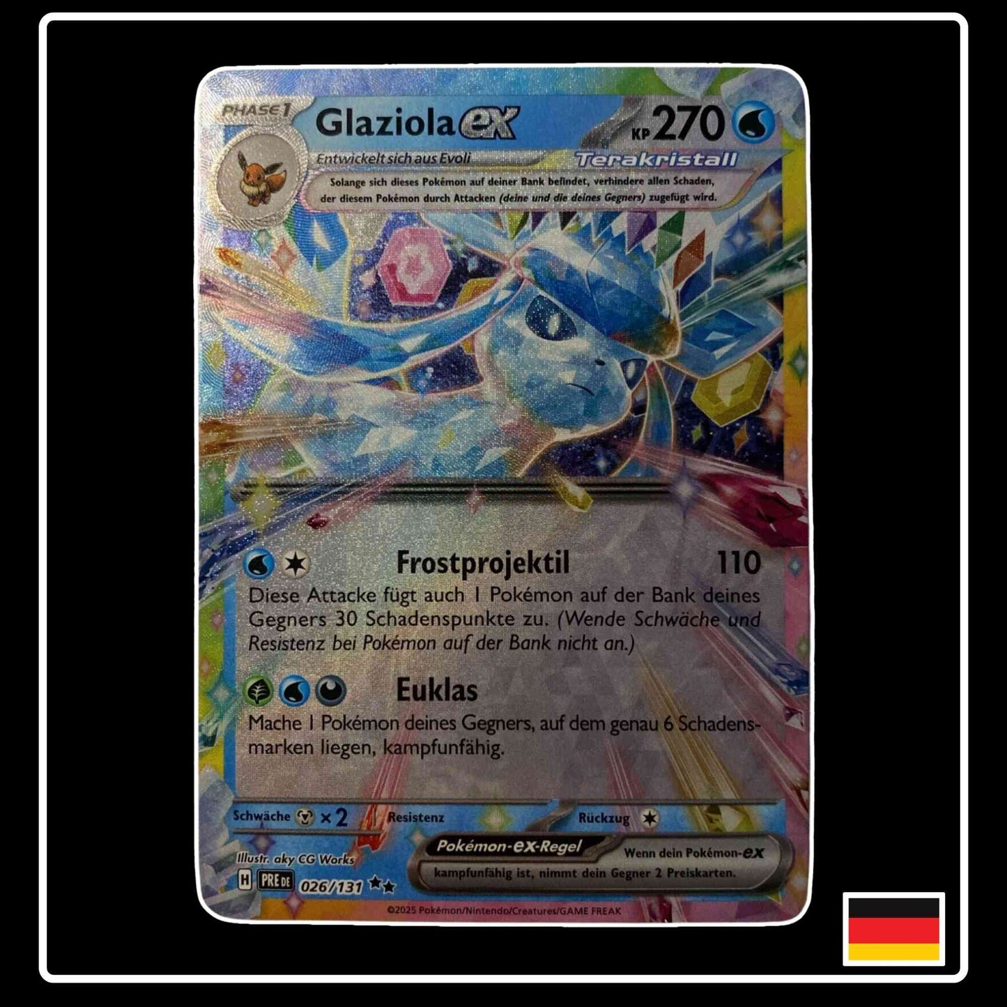 Glaziola ex 026/131 Pokemon Prismatische Entwicklungen