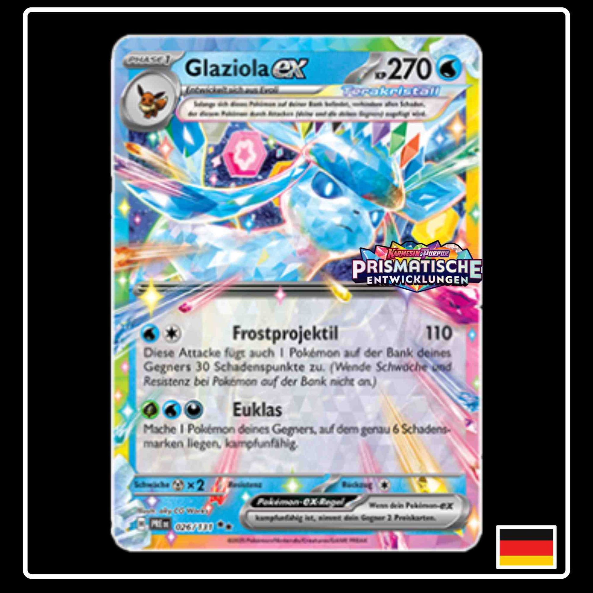 Glaziola ex 026/131 STAMP PROMO Prismatische Entwicklungen (Sealed)