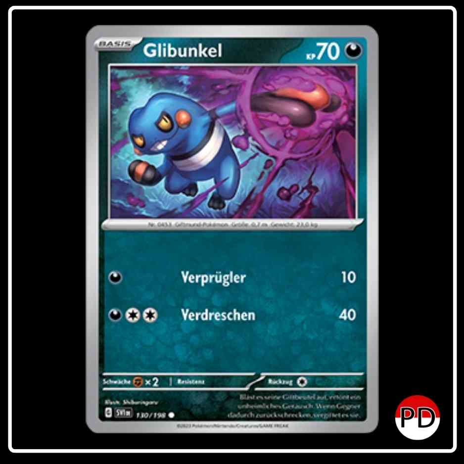 Glibunkel 130/198 Pokemon