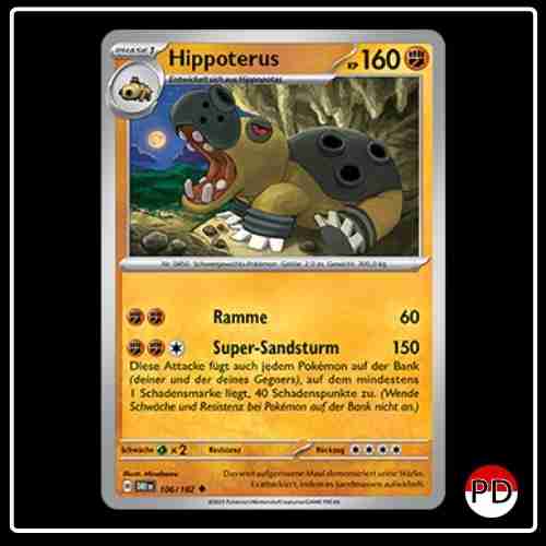 Hippoterus 106/182 Pokemon Ewige Rivalen