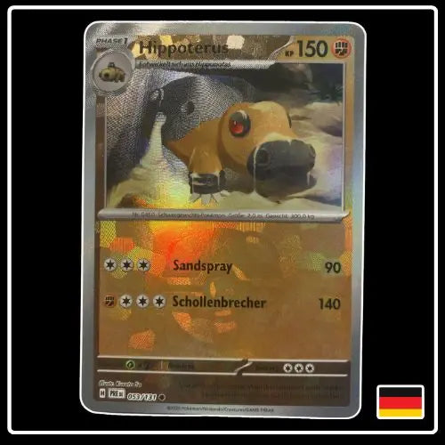 Hippoterus Meisterball 053/131 Pokemon Prismatische Entwicklungen