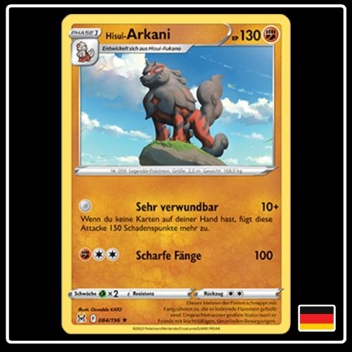 Hisui-Arkani 084/196 Pokemon Verlorener Ursprung