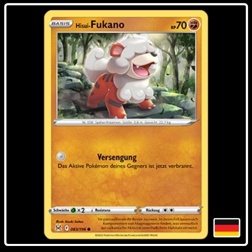 Hisui-Fukano 083/196 Pokemon Verlorener Ursprung