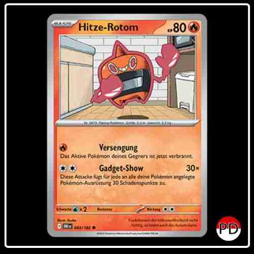 Hitze-Rotom 043/182 Pokemon Ewige Rivalen