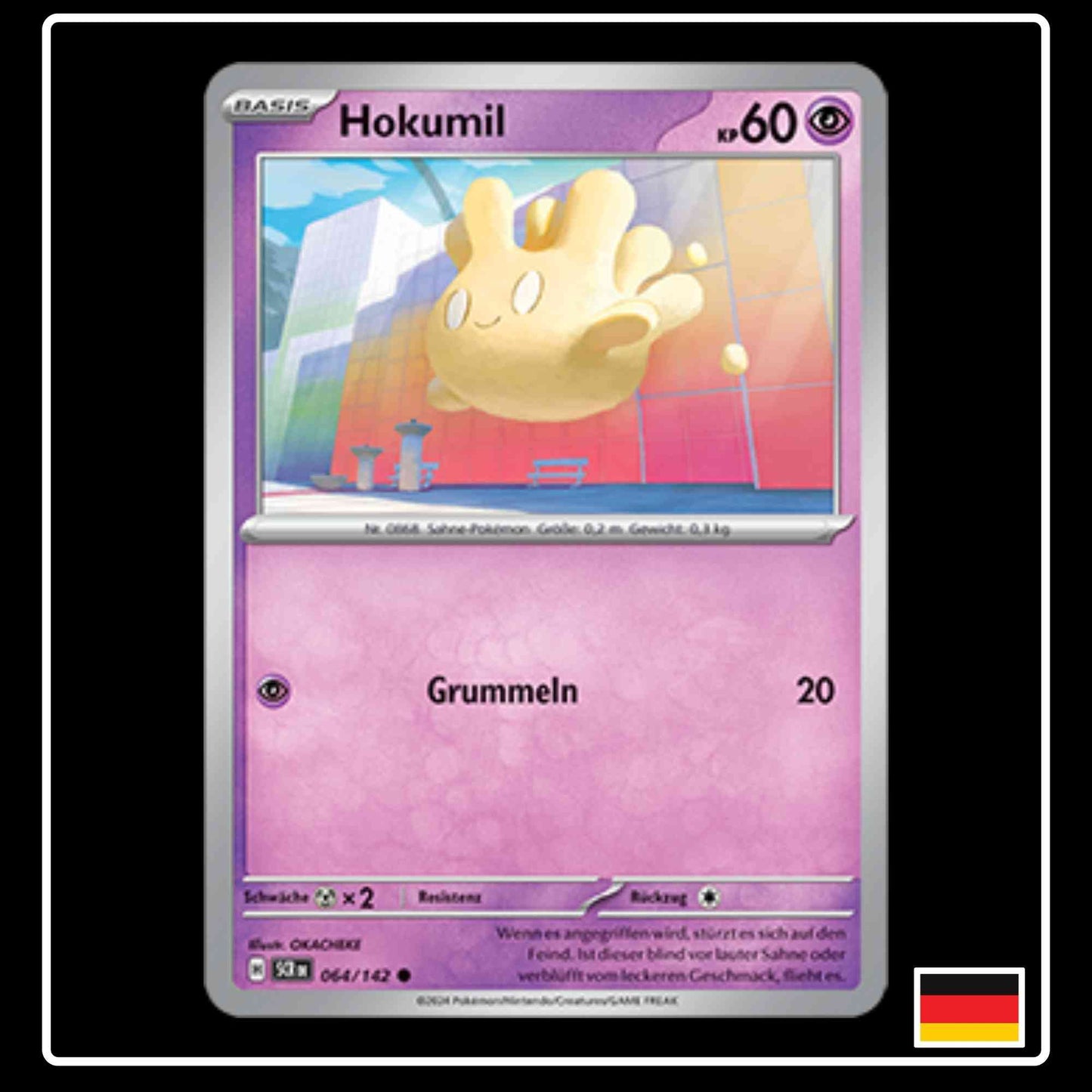 Hokumil 064/142 Pokemon Stellarkrone