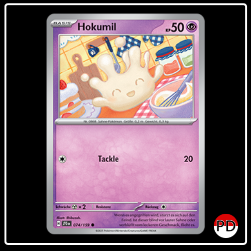 Hokumil 074/159 Pokemon Reisegefährten