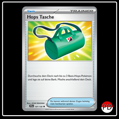 Hops Tasche 147/159 Pokemon Reisegefährten