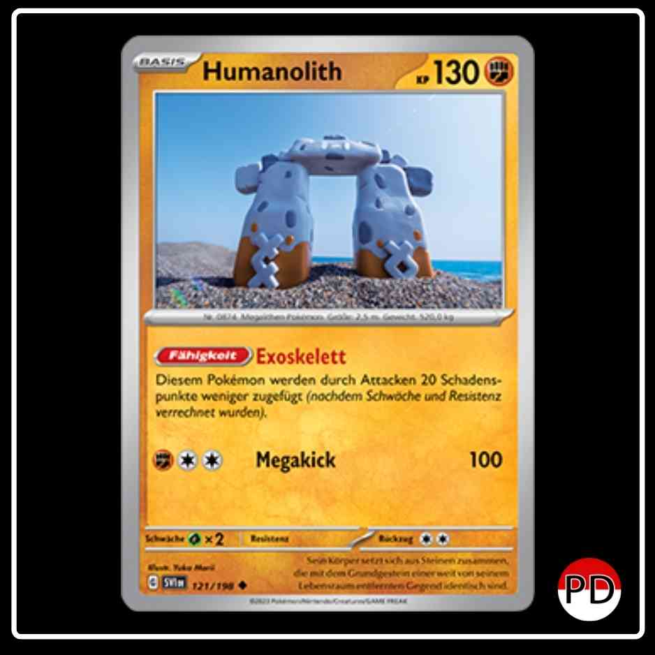 Humanolith 121/198 Pokemon