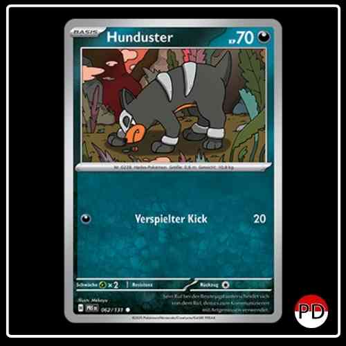 Hunduster 062/131 Pokemon Prismatische Entwicklungen