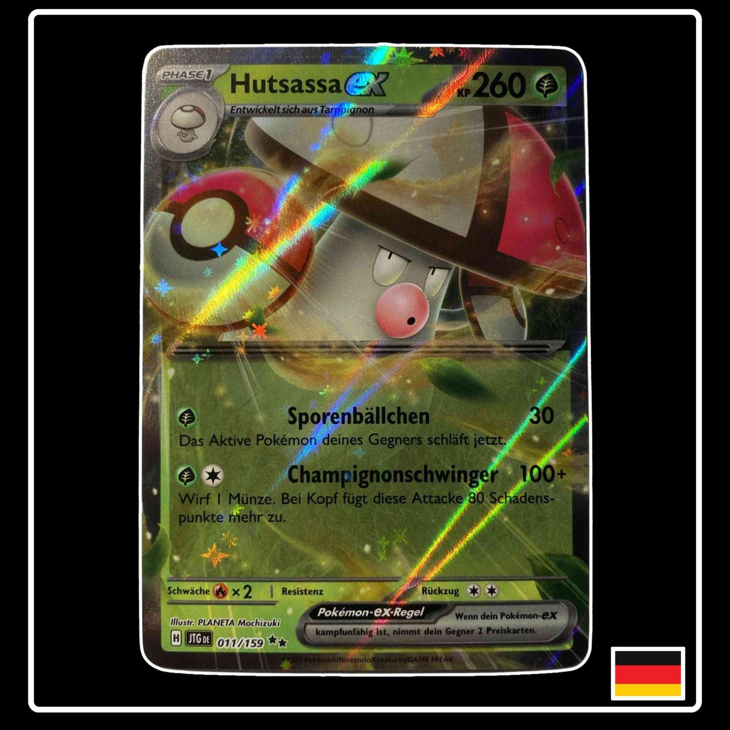 Hutsassa ex 011/159 Pokemon Reisegefährten