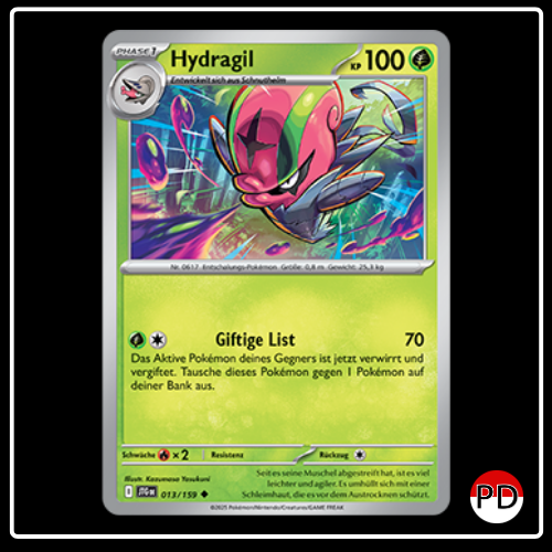 Hydragil 013/159 Pokemon Reisegefährten