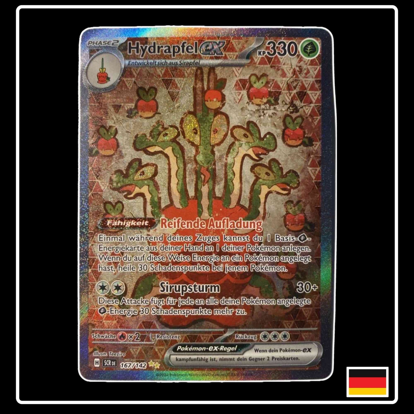Hydrapfel ex SIR 167/142 Pokemon Stellarkrone