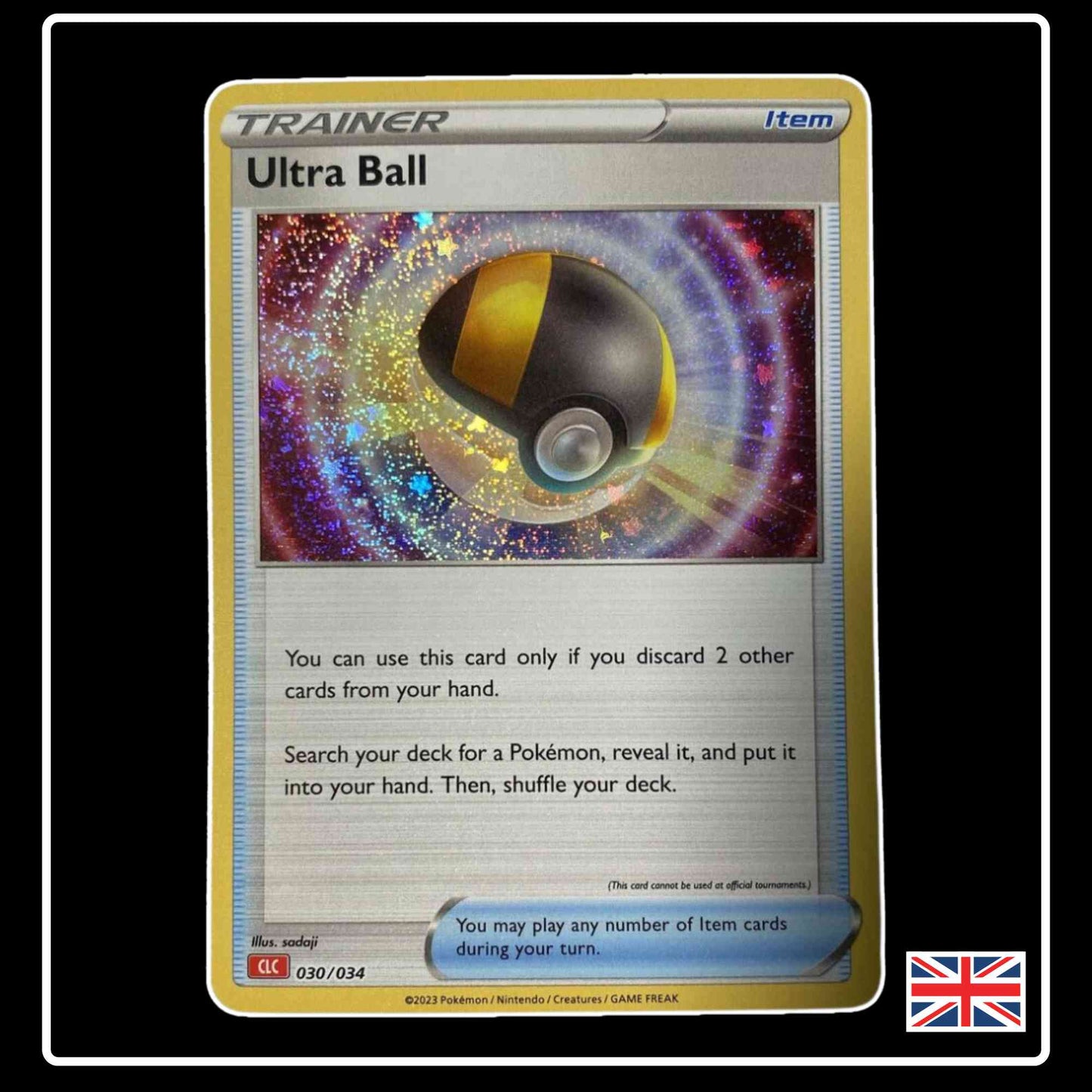 Ultra Ball 030/034 CLC Pokemon TCG Classic Collection