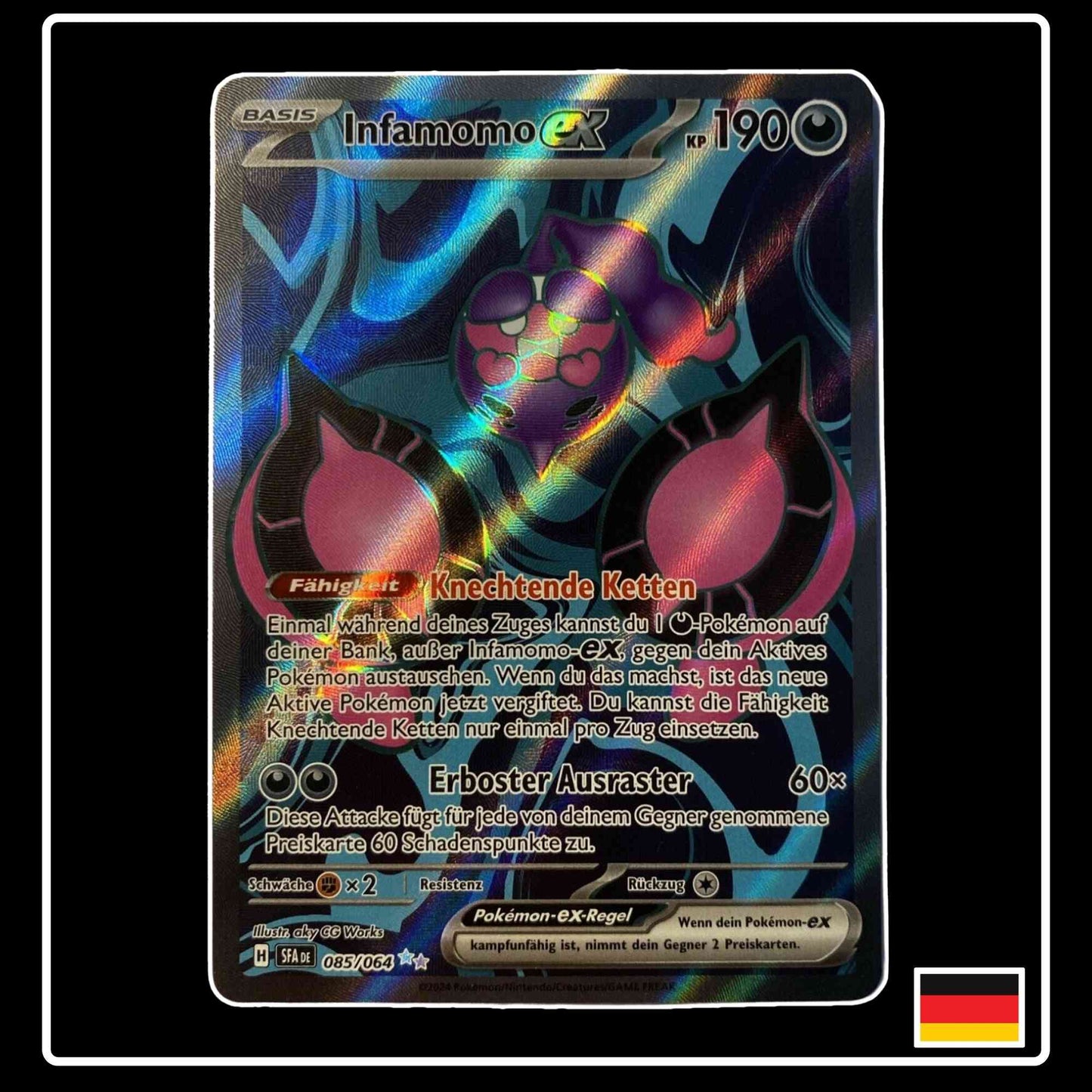 Infamomo ex 085/064 Pokemon Nebel der Sagen