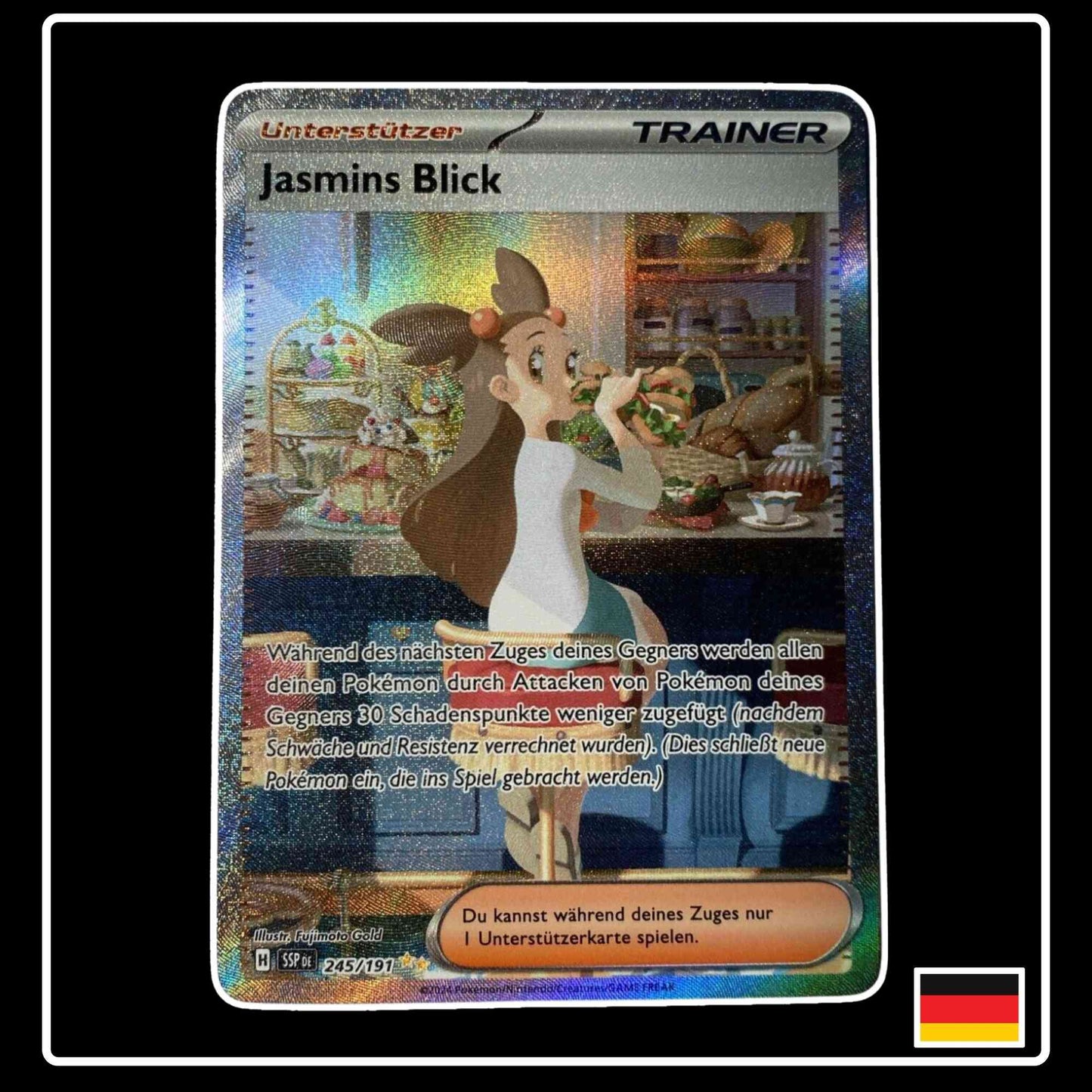 Jasmins Blick Trainer SIR 245/191 Stürmische Funken