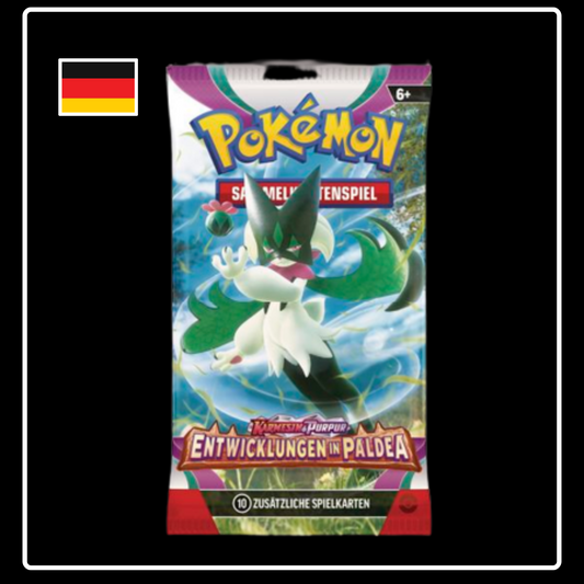 Pokemon Entwicklungen in Paldea Booster Pack (DE)
