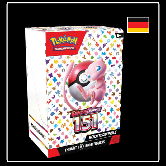 Pokemon Karmesin & Purpur 151 Booster Bundle (DE)