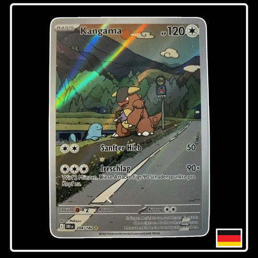 Kangama Illustration Rare 204/182 Pokemon Ewige Rivalen