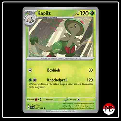 Kapilz 007/162 Pokemon Gewalten der Zeit