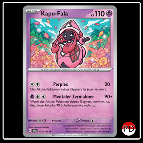 Kapu-Fala 092/191 Pokemon Stürmische Funken