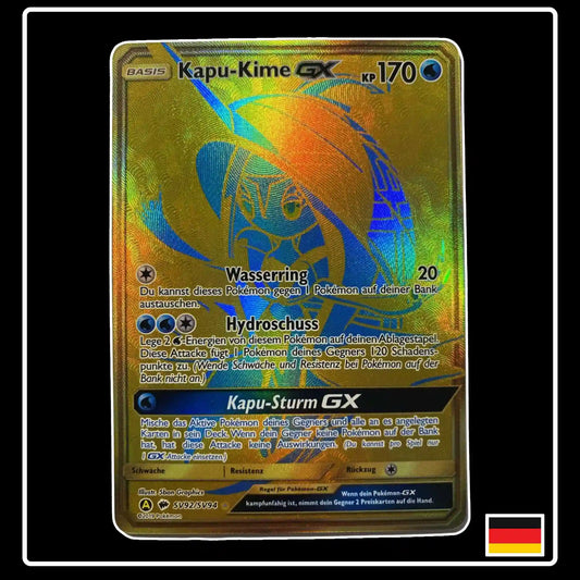 Kapu-Kime GX GOLD SV92/SV94 Pokemon Verborgenes Schicksal
