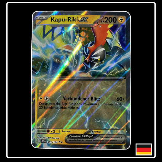 Kapu-Riki ex 051/159 Pokemon Reisegefährten