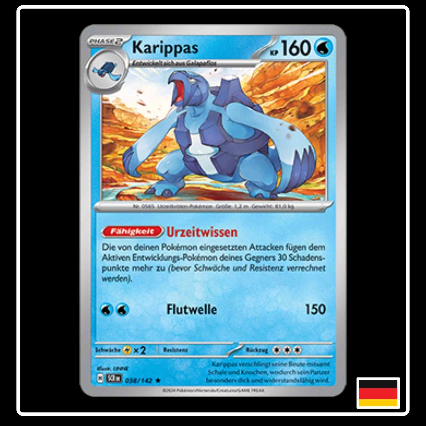 Karippas 038/142 Pokemon Stellarkrone