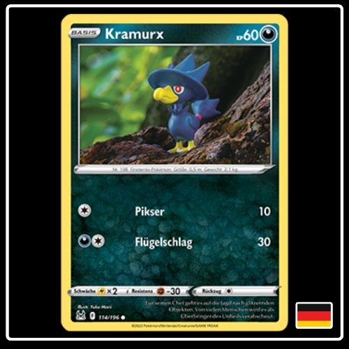 Kramurx 113/196 Pokemon Verlorener Ursprung
