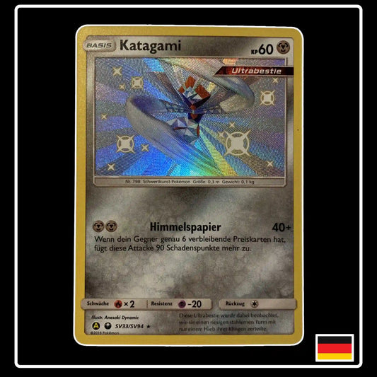 Katagami Shiny SV33 Pokemon Verborgenes Schicksal