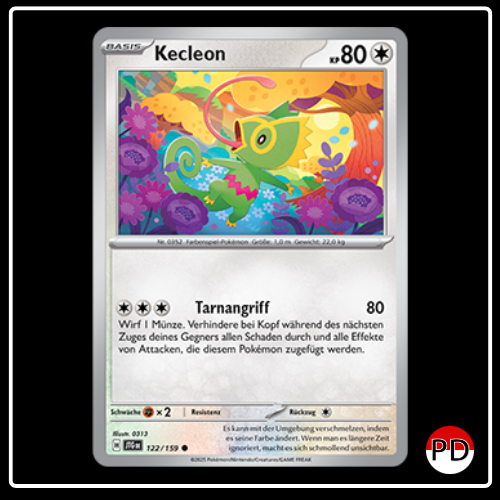 Kecleon 122/159 Pokemon Reisegefährten