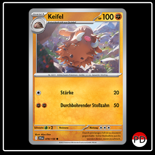 Keifel 078/159 Pokemon Reisegefährten