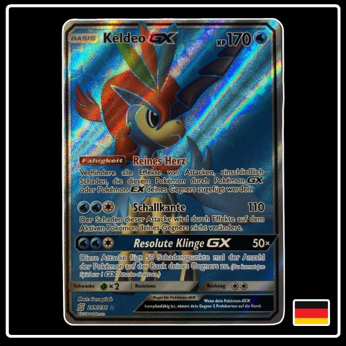 Keldeo GX Full Art 219/236 Bund der Gleichgesinnten