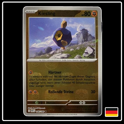 Kiesling Meisterball 046/086 Pokemon Weisse Flammen