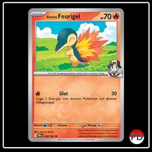 Klarins Feurigel 032/182 Pokemon Ewige Rivalen