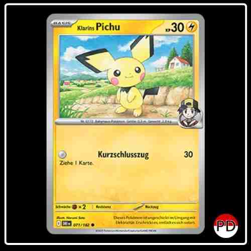 Klarins Pichu 071/182 Pokemon Ewige Rivalen