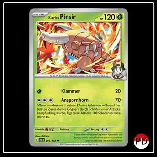 Klarins Pinsir 001/182 Pokemon Ewige Rivalen