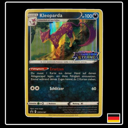 Kleoparda HOLO SWSH187 Pokemon Black Star Promo