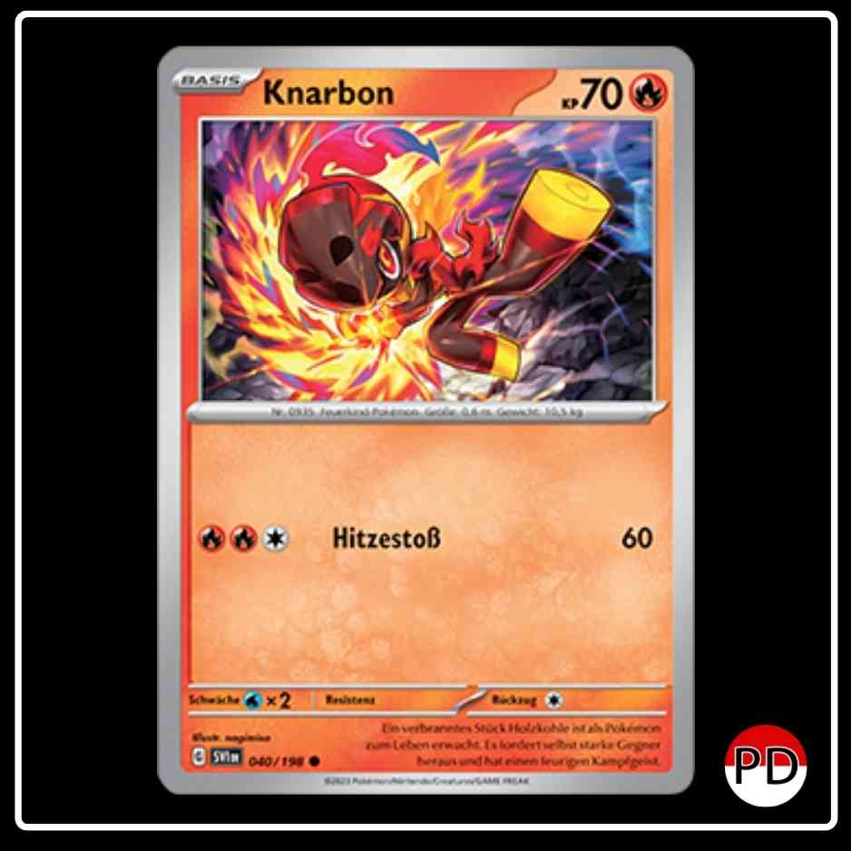 Knarbon 040/198 Pokemon Karmesin & Purpur