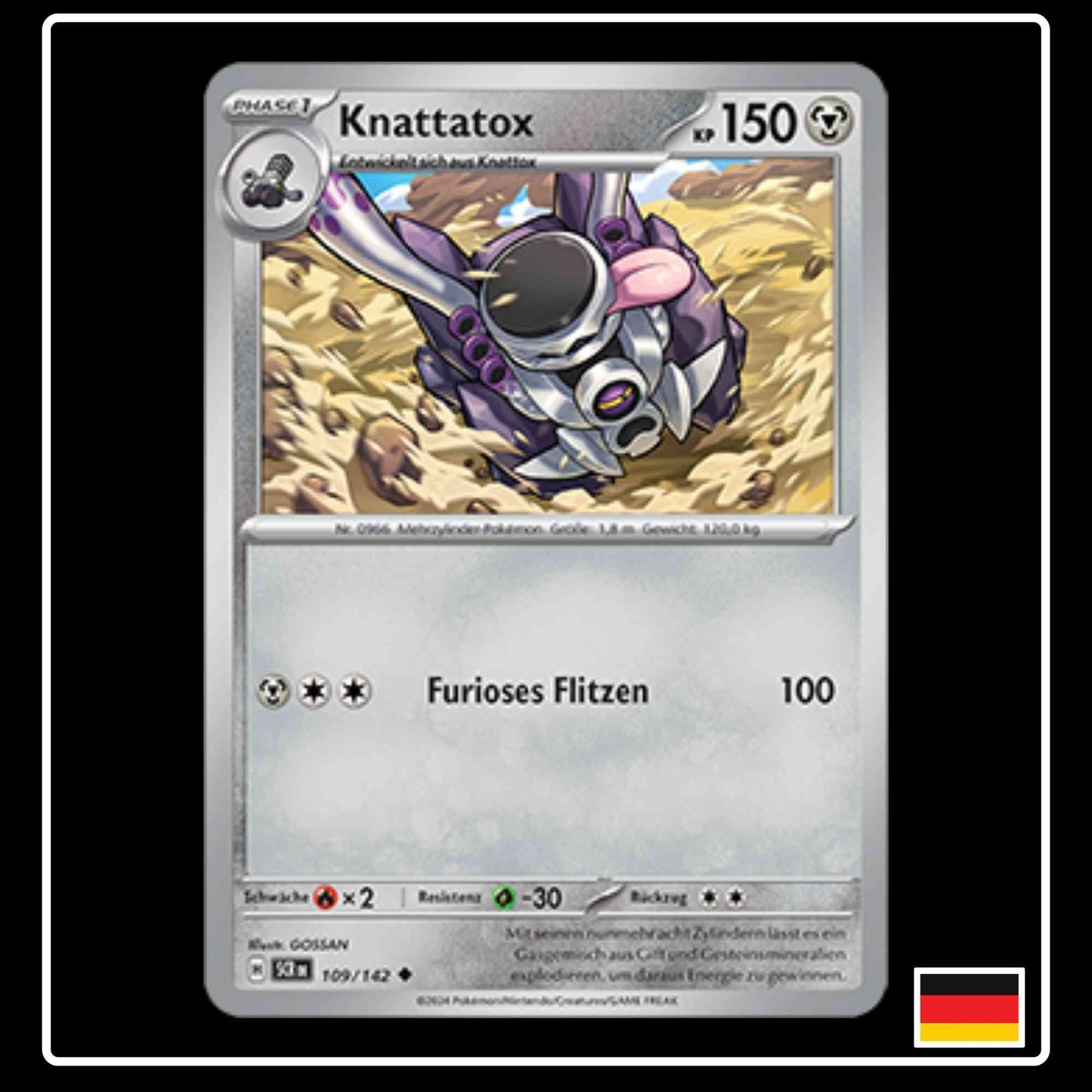 Knattatox 109/142 Pokemon Stellarkrone