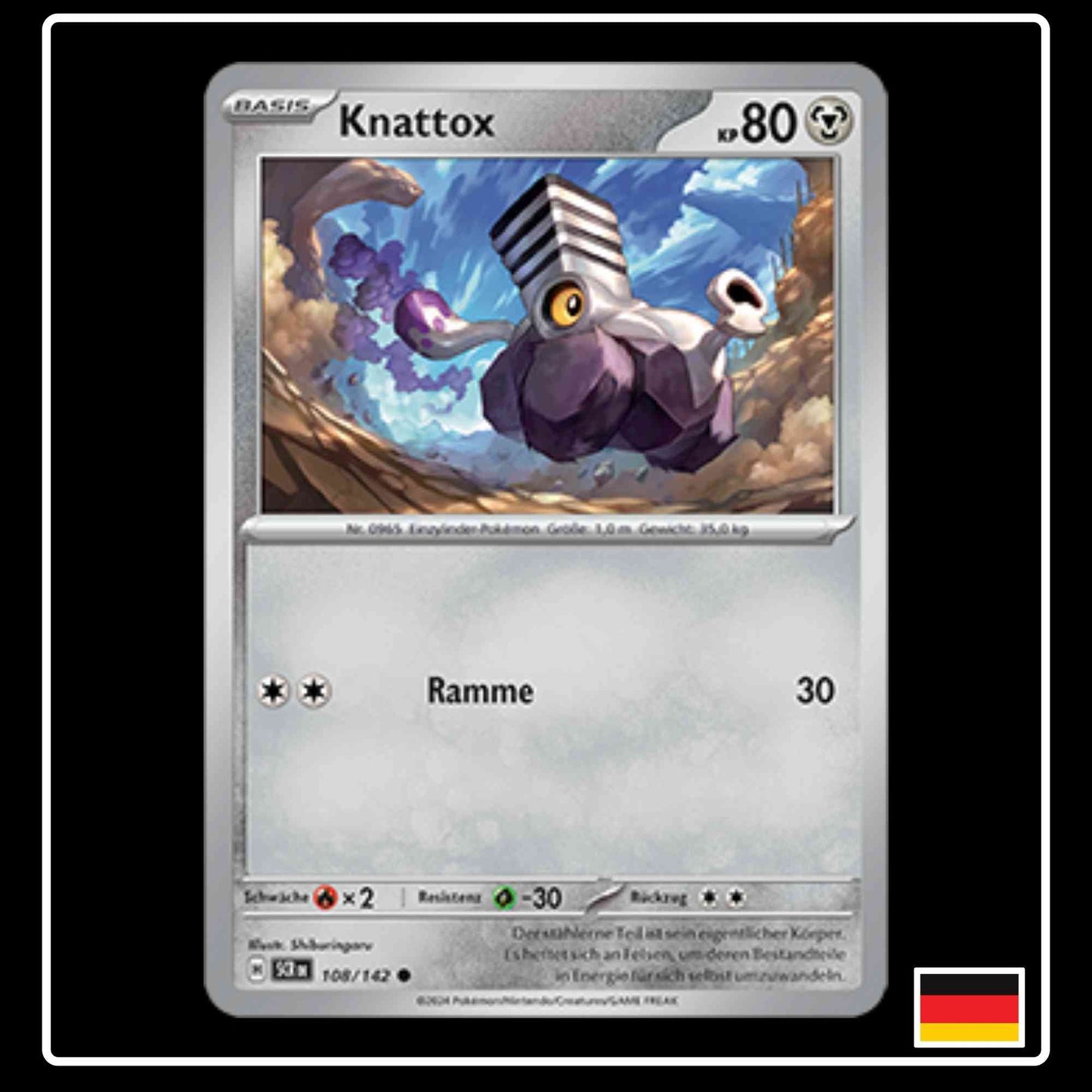 Knattox 108/142 Pokemon Stellarkrone