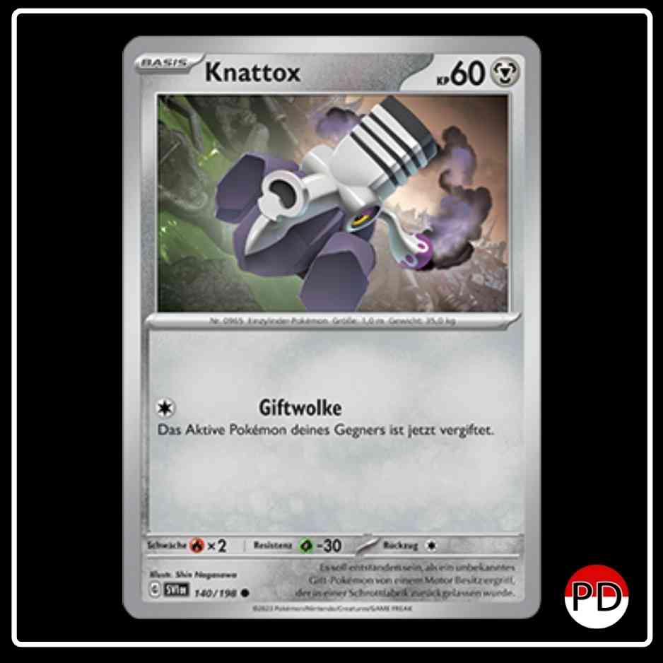 Knattox 140/198 Pokemon Karmesin & Purpur