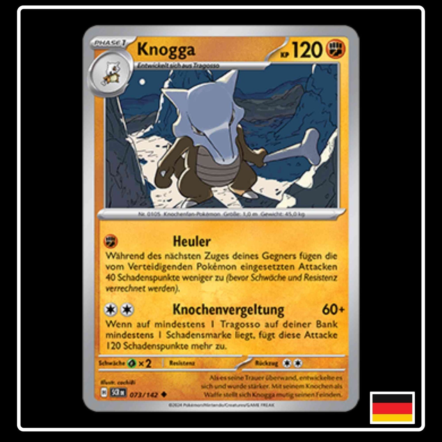 Knogga 073/142 Pokemon Stellarkrone