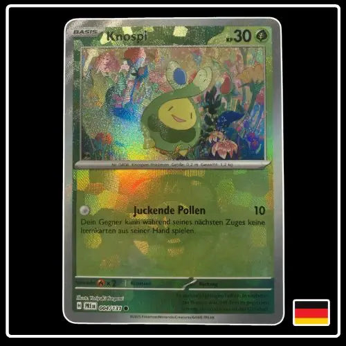 Knospi Meisterball 004/131 Pokemon Prismatische Entwicklungen