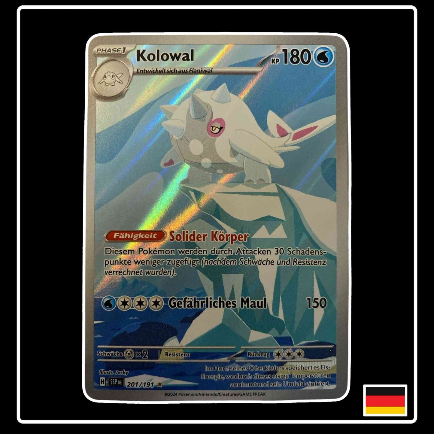 Kolowal 201/191 Pokemon Stürmische Funken