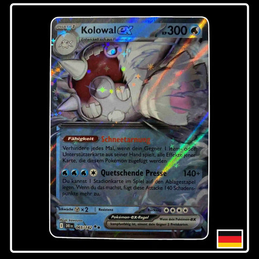 Kolowal ex 065/182 Pokemon Ewige Rivalen