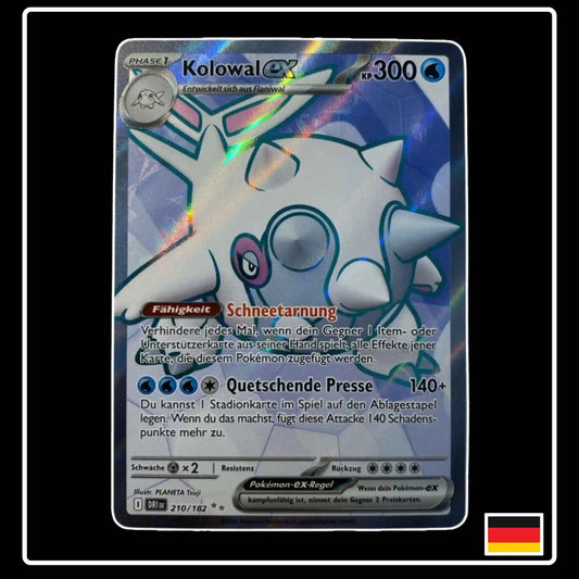 Kolowal ex Full Art 210/182 Pokemon Ewige Rivalen