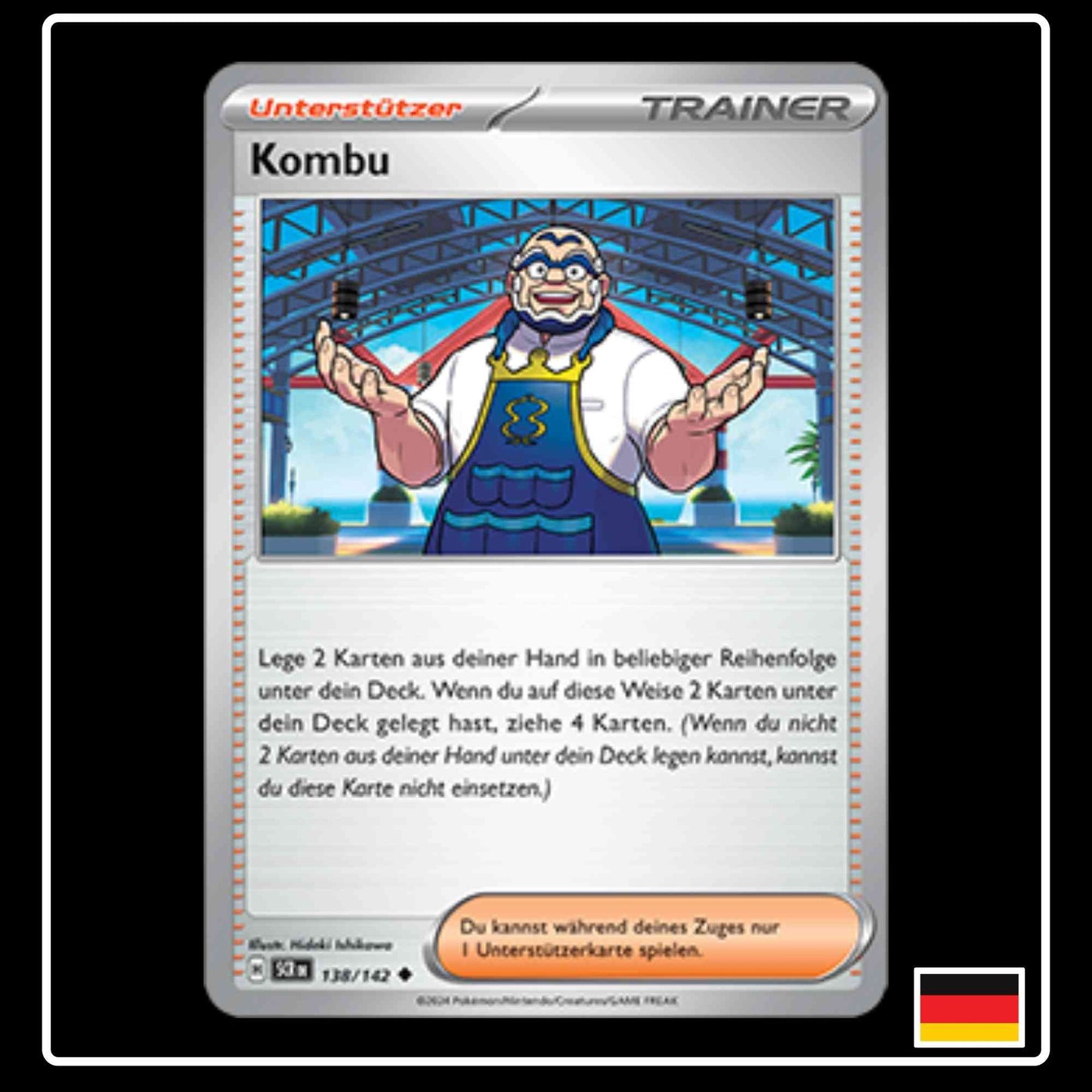 Kombu 138/142 Pokemon Stellarkrone